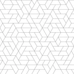 York Wallcoverings | Black And White | SW7457 | Sure Strip Tapete | Geometrisch | 0.52 X 10 M